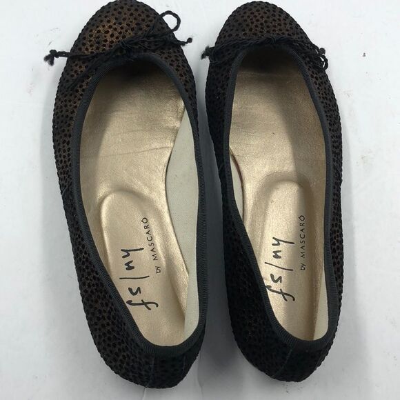 FS/NY Mascaro Black Bronze Loafers EU 37.5 US 7.5 - Picture 6 of 8